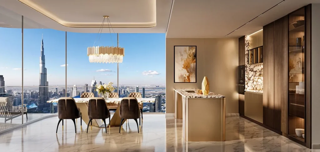 Trump International Dubai Residence Kitchen