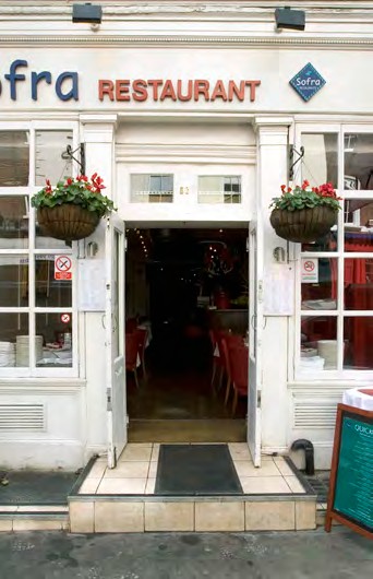 Tavistock Street frontage — project photograph.