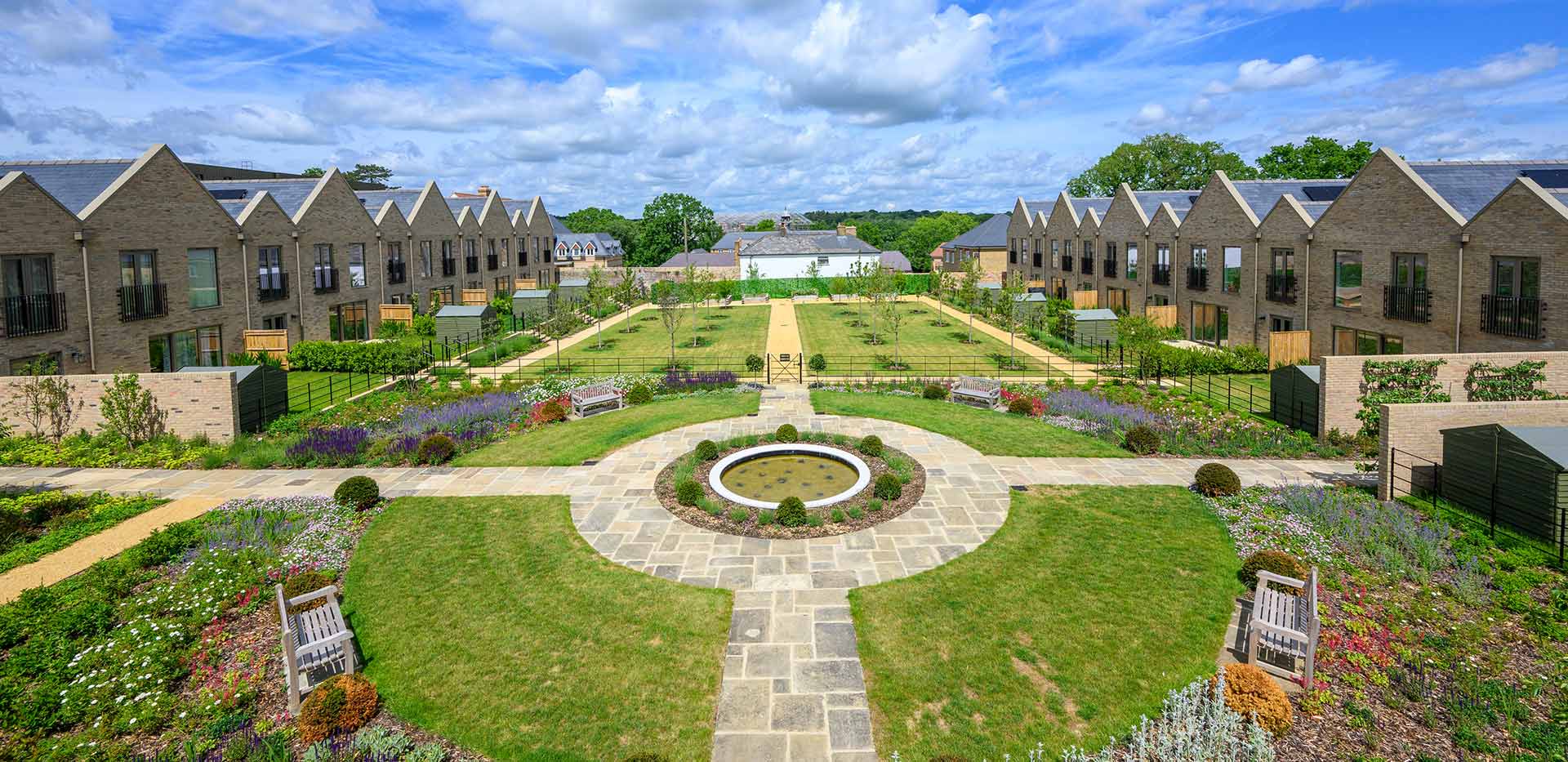 Trent Park — The Walled Gardens, Exterior