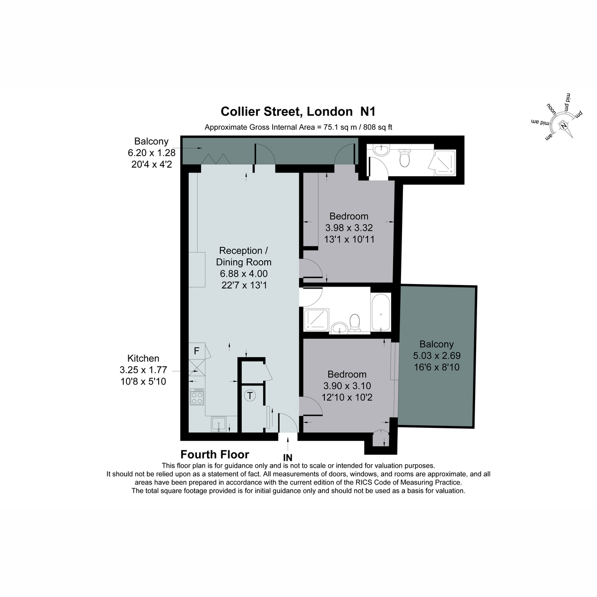Fourth-floor floorplan — Spitfire Building