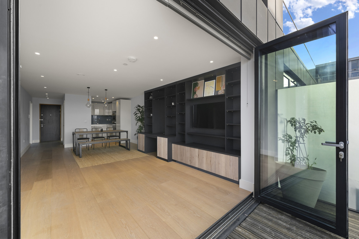 Open-plan living room — Spitfire Building