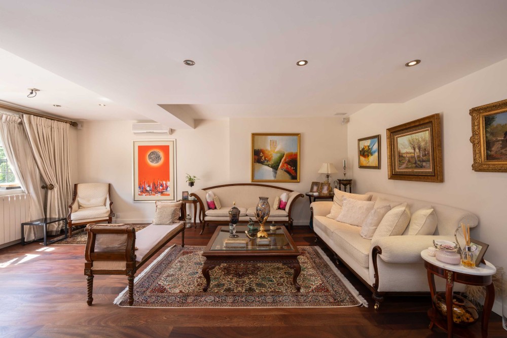 Living room — Edmunds Walk, London N2