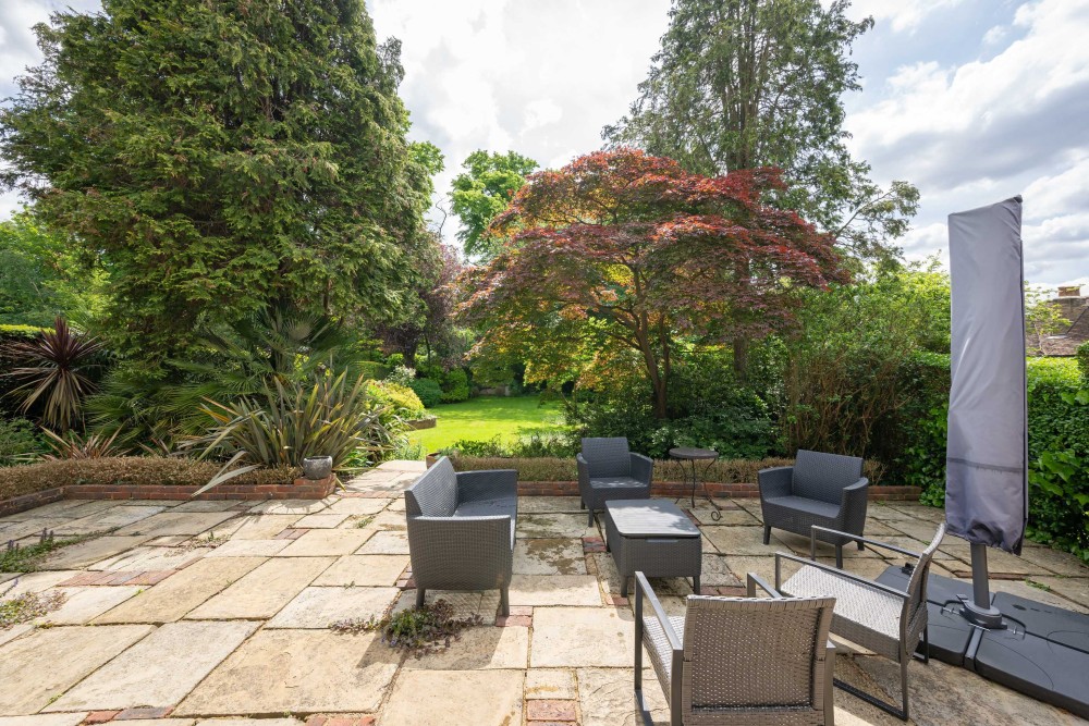 Garden terrace — Edmunds Walk, London N2