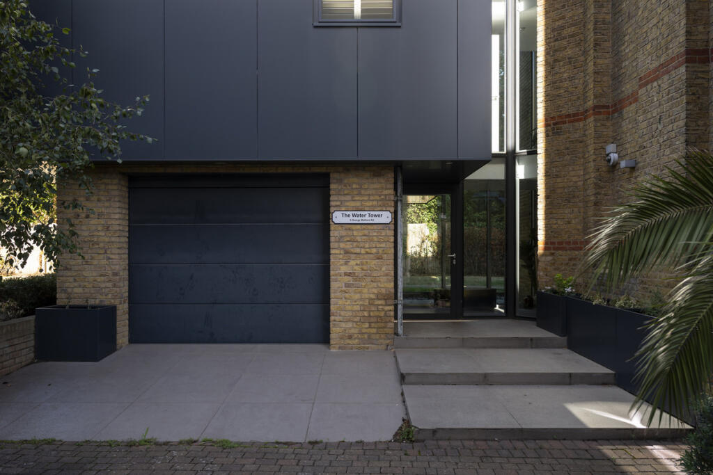 Entrance and garage — George Mathers Road, London SE11