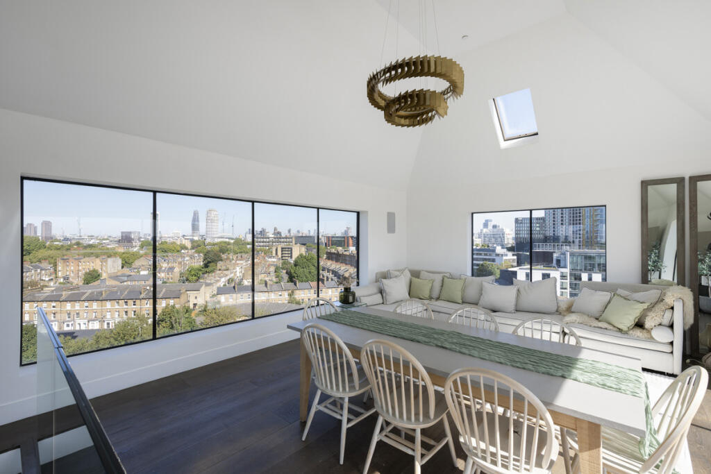 Prospect Room dining space — George Mathers Road, London SE11